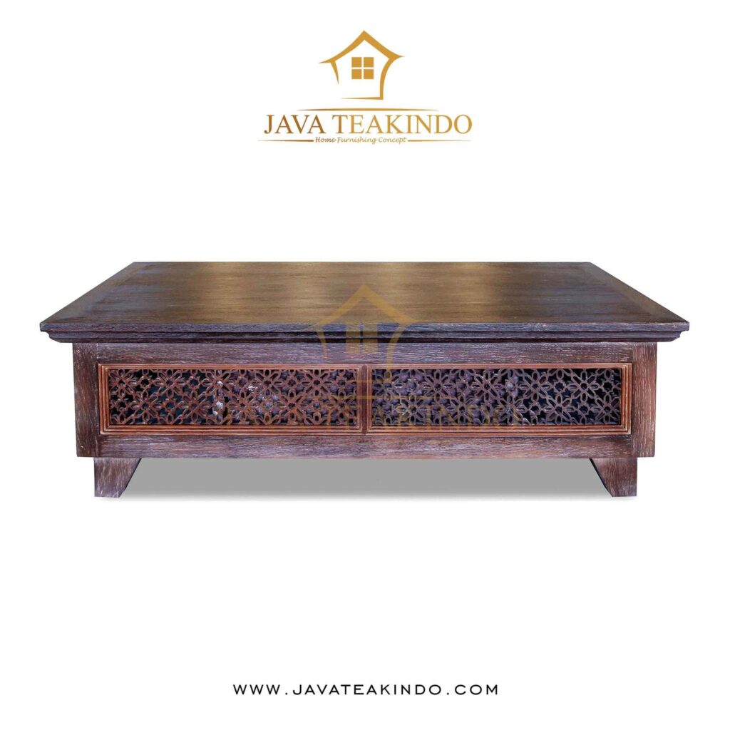 Antique Coffee Table Panji Front