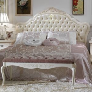 MALEO FRENCH BED,luxury interior, javateakindo, furniture product, luxury bedroom