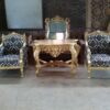 SACHA GOLD CHAIR, javateakindo, luxury chair, luxury furniture interior, dining chair