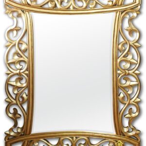 Gold Leaf Mirror Crowny