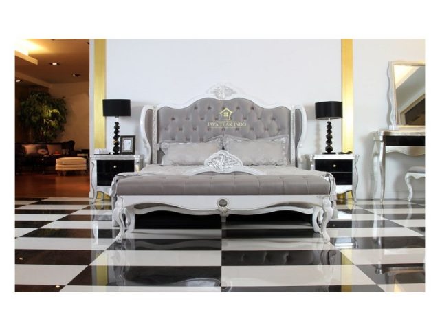 SIRIO NEOCLASSICAL BED,luxury interior, javateakindo, furniture product, luxury bedroom