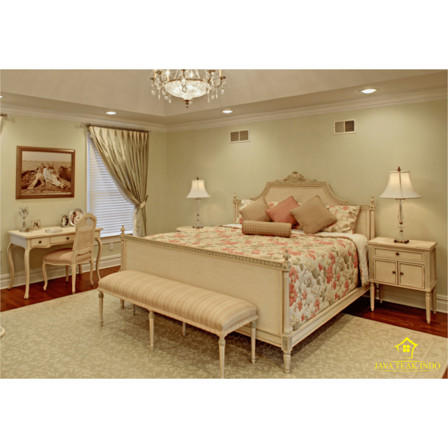 CHRISTY FRENCH BED,luxury interior, javateakindo, furniture product, luxury bedroom