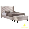 DENISA MODERN BED,luxury interior, javateakindo, furniture product, luxury bed