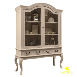 LINGUA DISPLAY CABINET, javateakindo, luxury display cabinet, luxury furniture interior, display cabinet