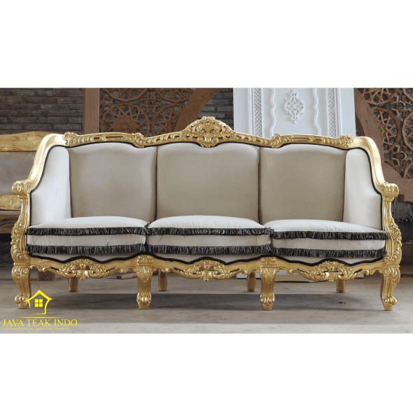 Gold Leaf Sofa Set Shantika