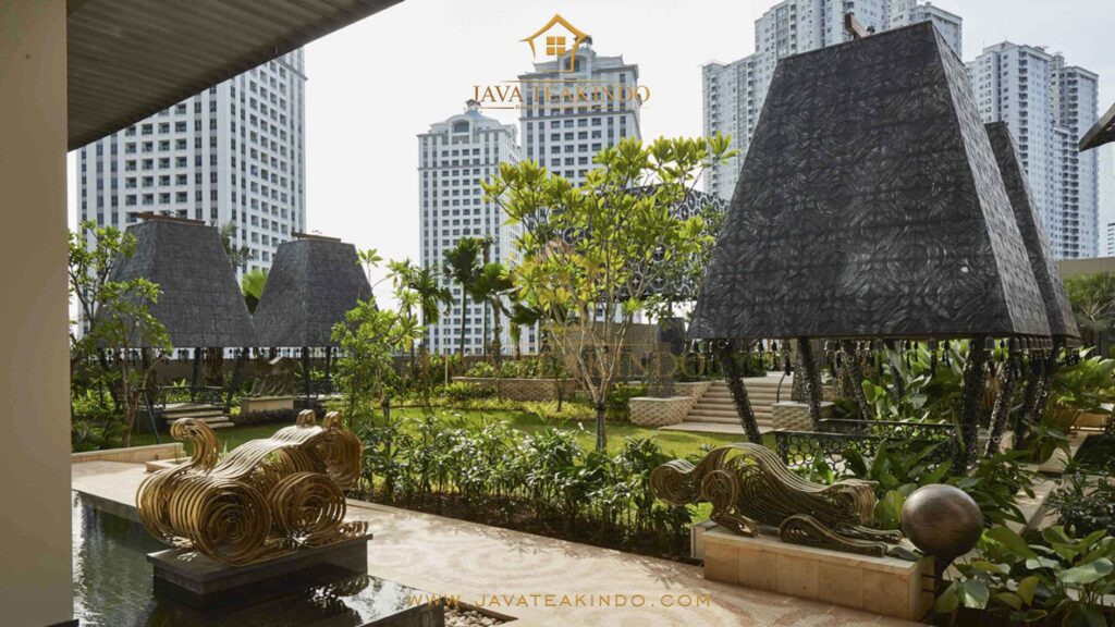 garden furniture, Project-Anandamaya-Residence-Jakarta-Indonesia