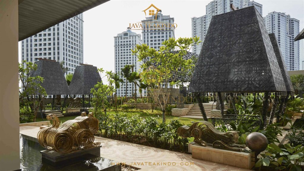 garden furniture, java teakindo, project-Anandamaya-Residence-Jakarta-Indonesia